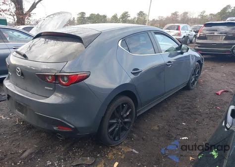 2022 Mazda Mazda3 Carbon Edition из США, поврежденный, VIN JM1BPALL5N1519319